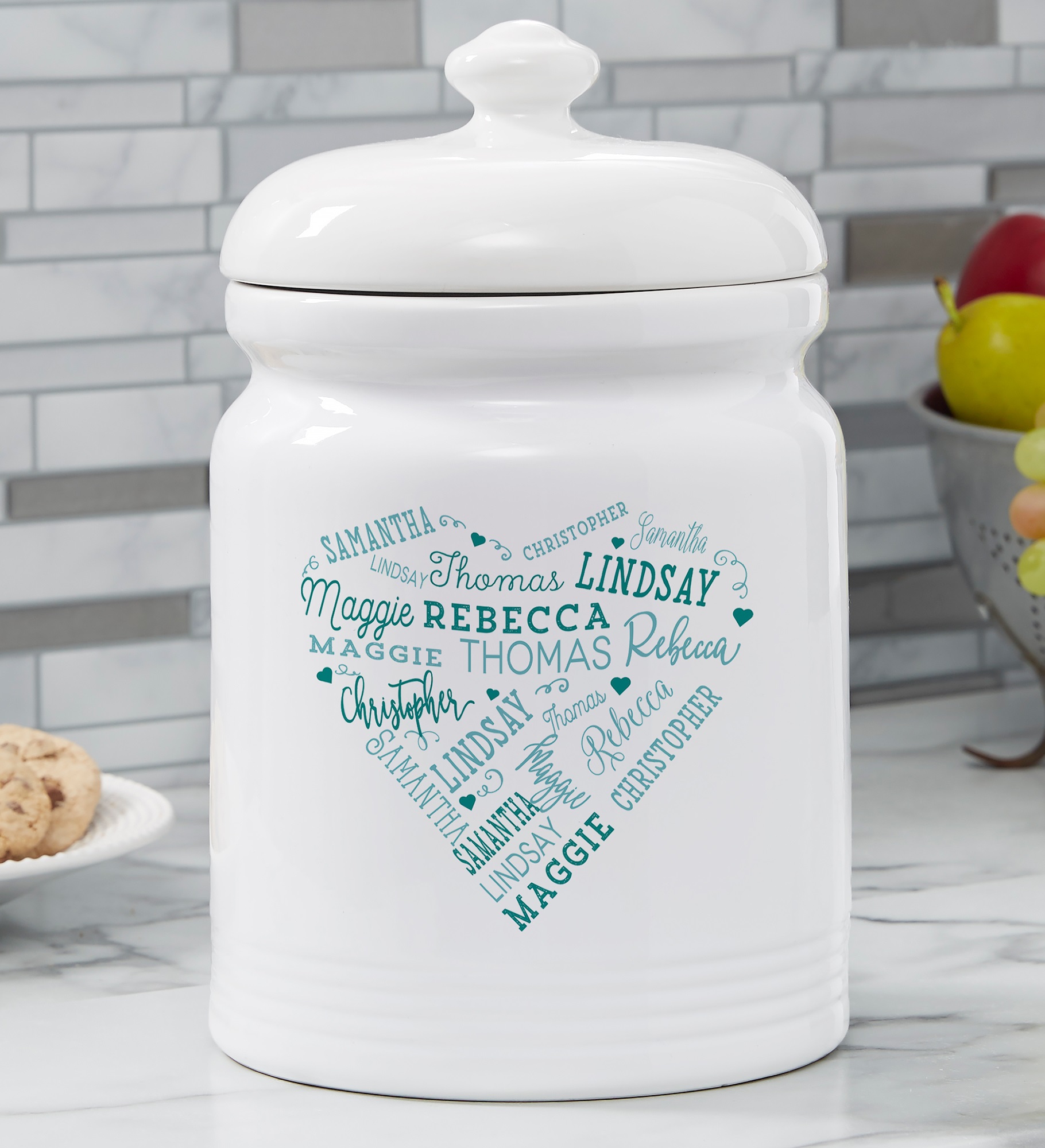 Close To Her Heart Personalized Cookie Jar